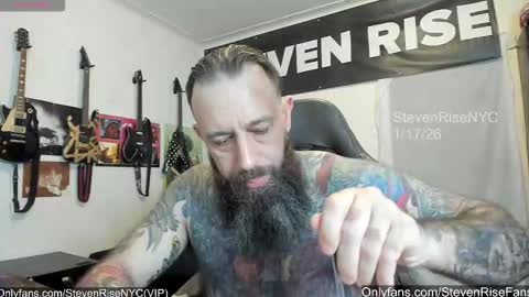 Snapshot of stevenrisenyc chatting on 01.18.26 StevenRiseNYC online show from 01.18.26