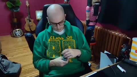 Snapshot of stupiddef chatting on 01.29.25 Buck Nunchuck online show from 01.29.25