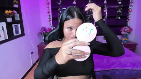 Snapshot of sweelanna chatting on 12.27.24 sweet ana online show from 12.27.24