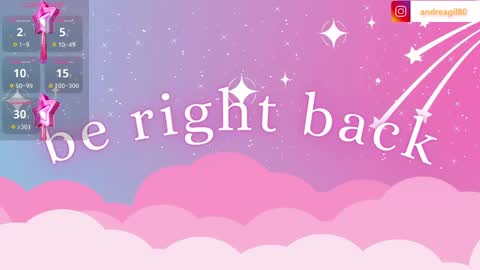 Andrea Cheryl GiLandreagil80 In Instagram online show from 12.08.24