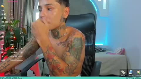 Snapshot of tattokoi chatting on 02.15.25 tattokoi online show from 02.15.25