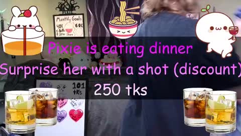 Pixie and Tentacle Overlord online show from 02.25.25