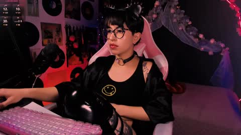 Snapshot of the_kitty_roxy chatting on 01.22.25 ... ... online show from 01.22.25