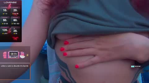Snapshot of thecherry_paulette chatting on 07.26.26 Paulette online show from 07.26.26
