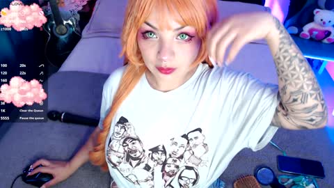 Snapshot of theprojectsara1 chatting on 01.29.25 Sara online show from 01.29.25