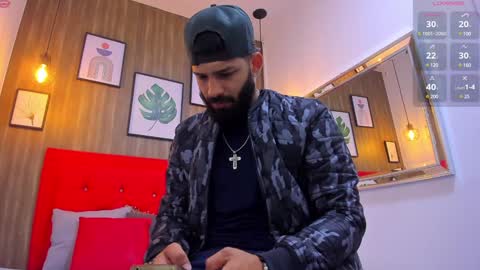 Snapshot of thiagomez17 chatting on 01.28.25 Thia Gomez online show from 01.28.25