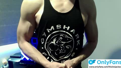 Snapshot of thicknjacked chatting on 09.18.25 Thick AND Jacked online show from 09.18.25