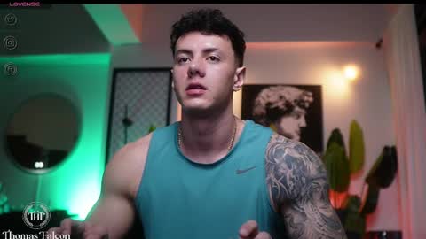 Snapshot of thomas_falcon1 chatting on 02.19.25 Thomas Falcon online show from 02.19.25