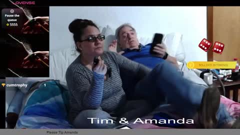 Snapshot of timamanda chatting on 02.04.26 Tim Amanda online show from 02.04.26
