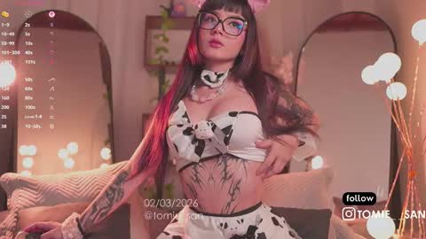 Snapshot of tomie_san chatting on 03.02.26 Tomie online show from 03.02.26