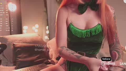 Snapshot of tomie_san chatting on 03.17.26 Tomie online show from 03.17.26