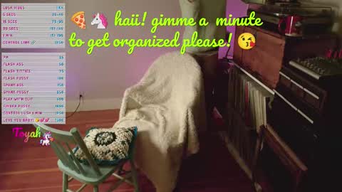 Toyah Tiptree online show from 01.18.26