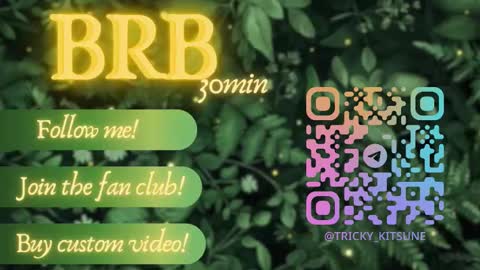 trickykitsune online show from 10.04.25