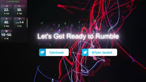 Snapshot of tylersands chatting on 11.09.25 Tyler Sands online show from 11.09.25