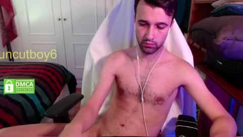 Snapshot of uncutboy6 chatting on 01.05.25 Uncut online show from 01.05.25