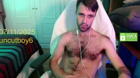 Snapshot of uncutboy6 chatting on 11.07.25 Uncut online show from 11.07.25