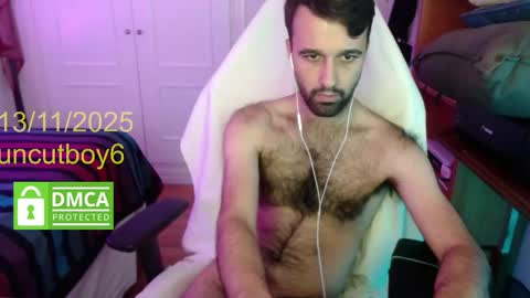 Snapshot of uncutboy6 chatting on 11.13.25 Uncut online show from 11.13.25