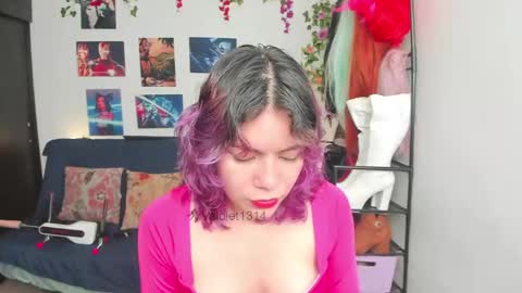 Snapshot of vaioletuwu chatting on 04.23.26 Vaiolet1314 online show from 04.23.26