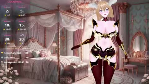 Valkie-Chan online show from 11.19.25