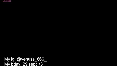   Venus  MY BDAY 29 SEPT online show from 09.08.25