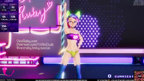 Vex Ruby online show from 02.23.25