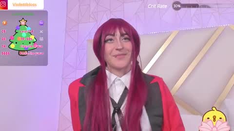 Snapshot of violettbloss chatting on 12.24.24 Violeta online show from 12.24.24