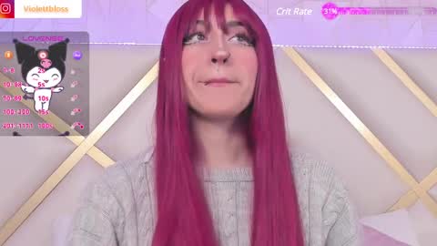 Snapshot of violettbloss chatting on 01.10.25 Violeta online show from 01.10.25