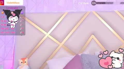 Snapshot of violettbloss chatting on 01.14.25 Violeta online show from 01.14.25