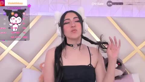 Snapshot of violettbloss chatting on 01.29.25 Violeta online show from 01.29.25