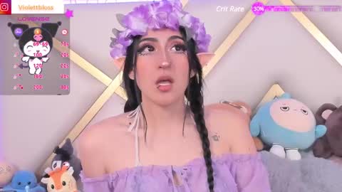 Snapshot of violettbloss chatting on 01.30.25 Violeta online show from 01.30.25