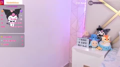 Snapshot of violettbloss chatting on 02.07.25 Violeta online show from 02.07.25