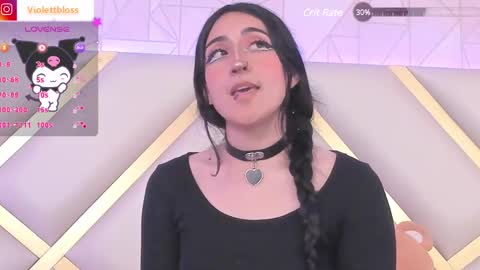 Snapshot of violettbloss chatting on 02.26.25 Violeta online show from 02.26.25