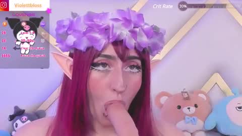 Snapshot of violettbloss chatting on 03.11.25 Violeta online show from 03.11.25