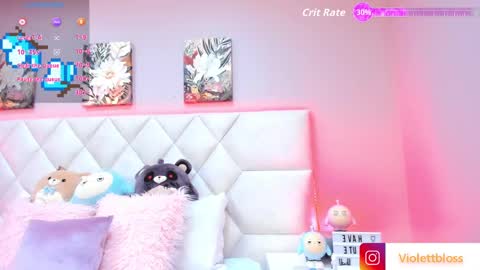 Snapshot of violettbloss chatting on 09.19.25 Violeta online show from 09.19.25