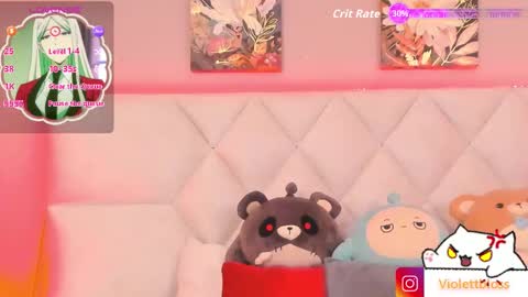 Snapshot of violettbloss chatting on 10.03.25 Violeta online show from 10.03.25