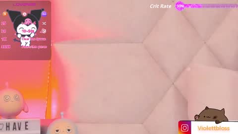 Snapshot of violettbloss chatting on 10.16.25 Violeta online show from 10.16.25