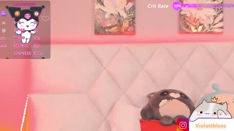 Snapshot of violettbloss chatting on 10.21.25 Violeta online show from 10.21.25