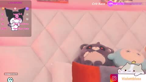 Snapshot of violettbloss chatting on 10.22.25 Violeta online show from 10.22.25