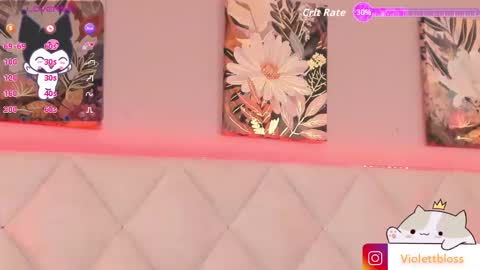 Snapshot of violettbloss chatting on 10.23.25 Violeta online show from 10.23.25