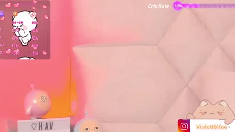 Snapshot of violettbloss chatting on 10.29.25 Violeta online show from 10.29.25