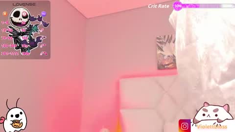 Snapshot of violettbloss chatting on 11.01.25 Violeta online show from 11.01.25