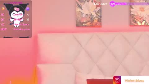 Snapshot of violettbloss chatting on 11.10.25 Violeta online show from 11.10.25