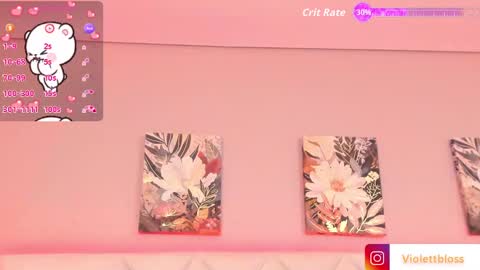 Snapshot of violettbloss chatting on 11.13.25 Violeta online show from 11.13.25