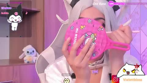 Snapshot of violettbloss chatting on 02.28.26 Violeta online show from 02.28.26