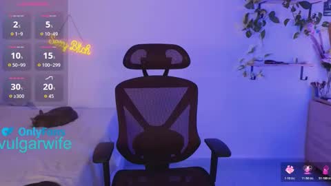 Snapshot of vulgar_wife chatting on 10.24.25 Vikky online show from 10.24.25