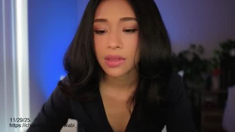 Snapshot of wabi_sabii chatting on 11.29.25 Jen online show from 11.29.25