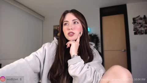 Snapshot of wolfsfoster chatting on 01.22.25 online show from 01.22.25