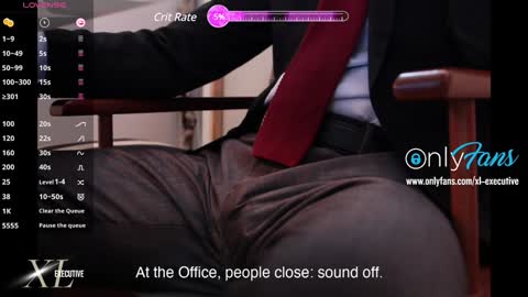 Snapshot of xl_executive chatting on 01.13.25 xl_executive online show from 01.13.25