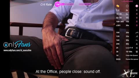 Snapshot of xl_executive chatting on 01.21.25 xl_executive online show from 01.21.25