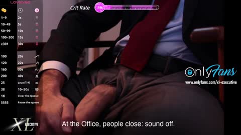 Snapshot of xl_executive chatting on 01.23.25 xl_executive online show from 01.23.25